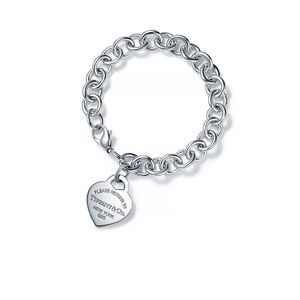 Tiffany & Co Heart Charm Bracelet